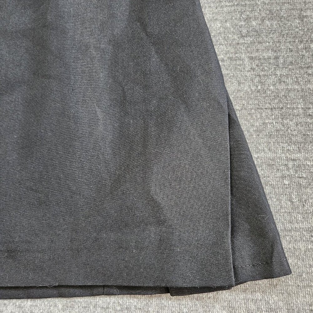 Balenciaga Paris Skirt S US 4 Black Cotton Blend Mini Designer Luxury Goth Chic - Picture 4 of 16